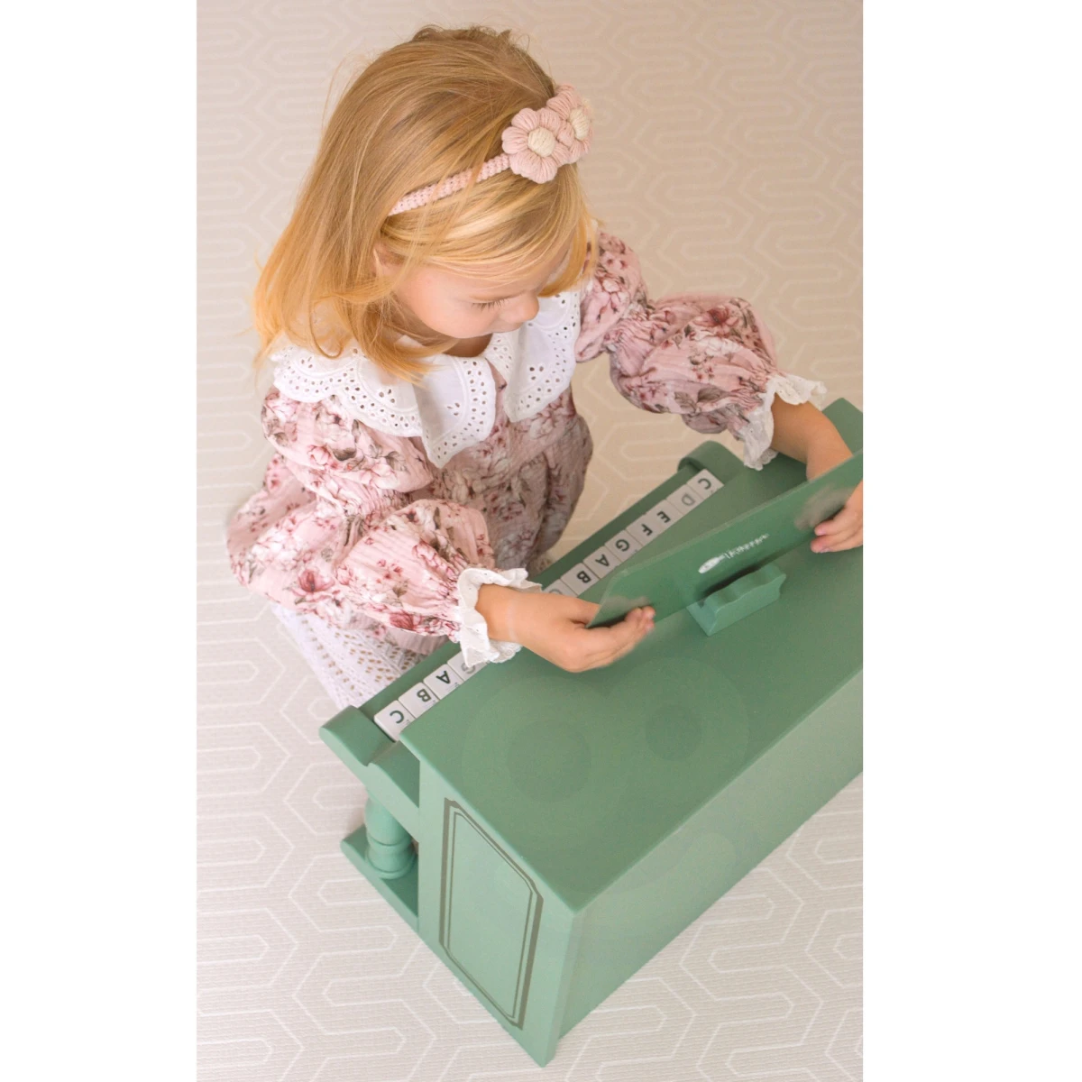 Pianinko zielone Classic World | Pan Piksel