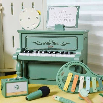 Pianinko zielone Classic World | Pan Piksel