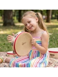 CLASSIC WORLD EDU Instrument Muzyczny Tamburyn 25 cm | Pan Piksel