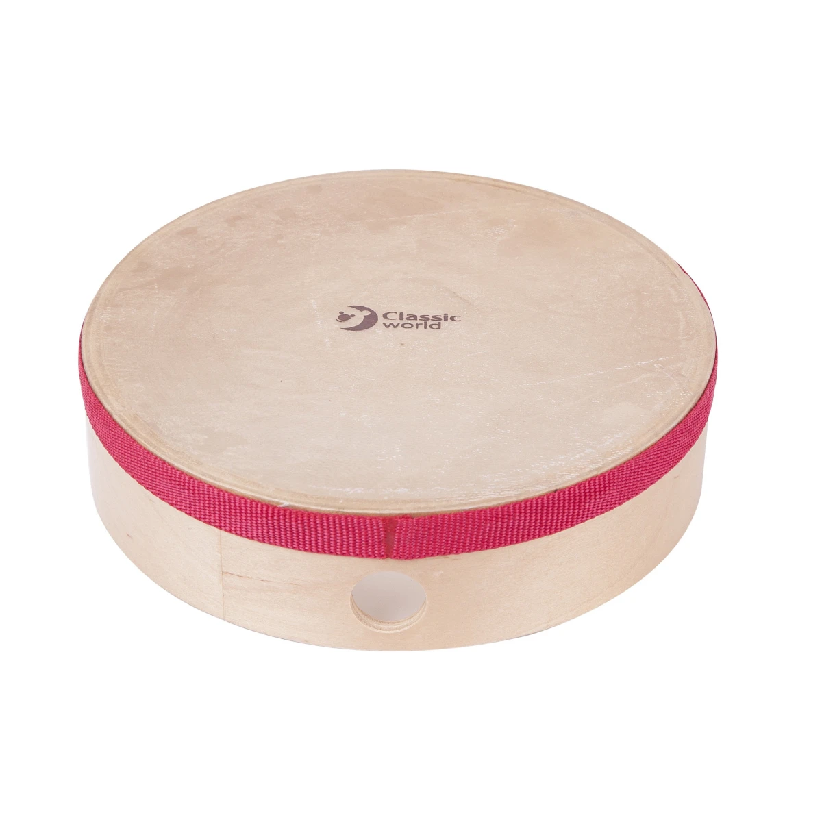 CLASSIC WORLD EDU Instrument Muzyczny Bębenek Tamburyn 20 cm | Pan Piksel