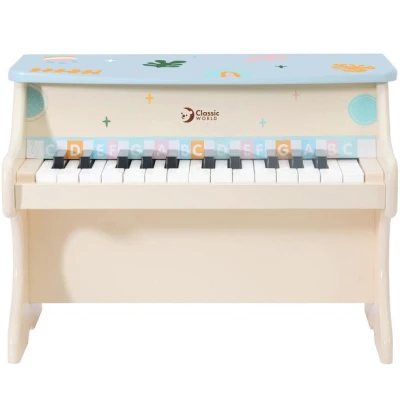 CLASSIC WORLD Pianino Muzyczne dla Dzieci Nauka Gry + Książeczka | Pan Piksel