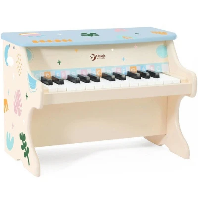 CLASSIC WORLD Pianino Muzyczne dla Dzieci Nauka Gry + Książeczka | Pan Piksel
