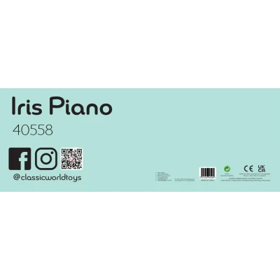 CLASSIC WORLD Pianino Muzyczne dla Dzieci Nauka Gry + Książeczka | Pan Piksel