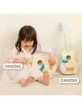 CLASSIC WORLD Drewniane Ukulele Gitara dla Dzieci Niebieskie | Pan Piksel