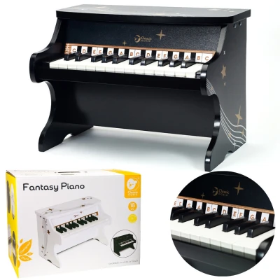 CLASSIC WORLD Pianino Czarne | Pan Piksel