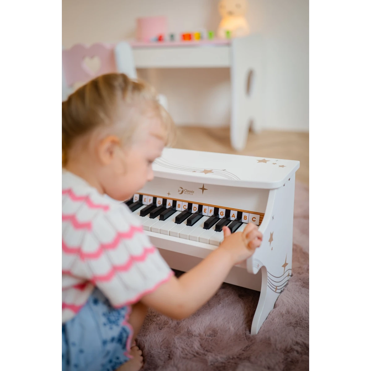 CLASSIC WORLD Pianino Czarne | Pan Piksel