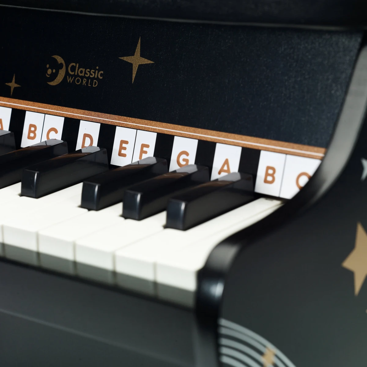 CLASSIC WORLD Pianino Czarne | Pan Piksel