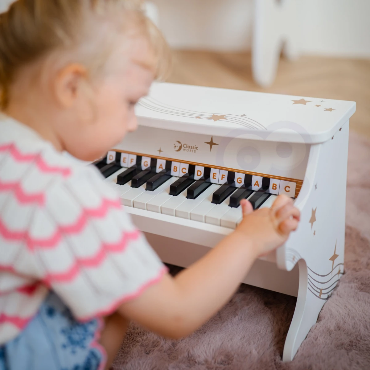 Drewniane pianinko Classic World | Pan Piksel