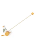 TOOKY TOY Drewniany Wózek z Klockami 16 el. | Pan Piksel