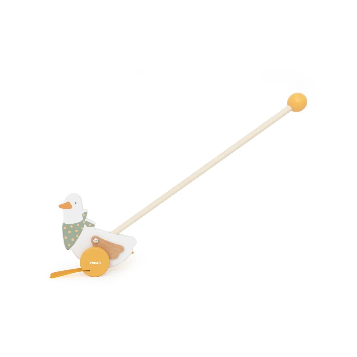TOOKY TOY Drewniany Wózek z Klockami 16 el. | Pan Piksel