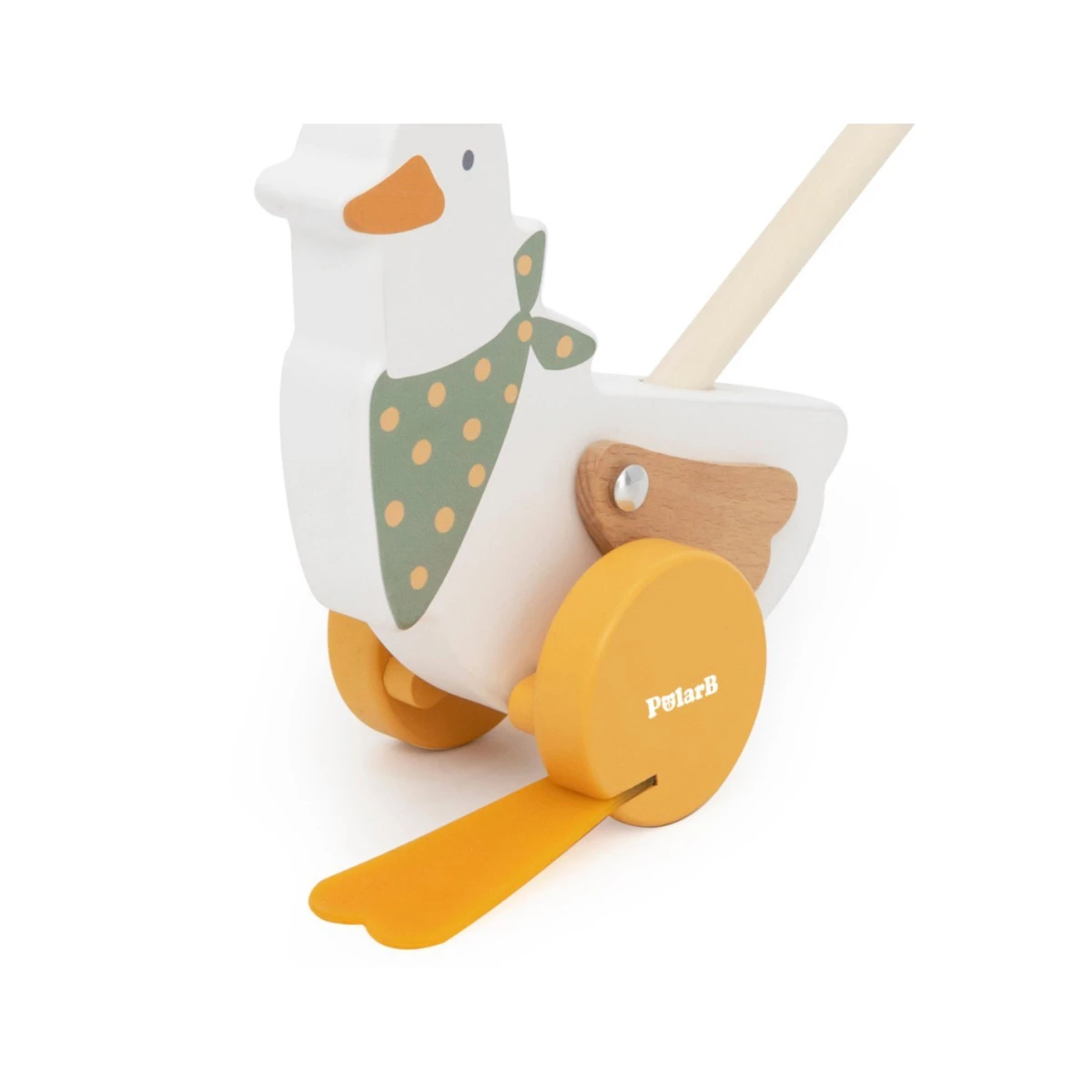 TOOKY TOY Drewniany Wózek z Klockami 16 el. | Pan Piksel