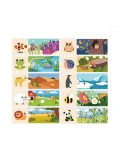 VIGA Puzzle Logiczne ze Zwierzętami Układanka | Pan Piksel