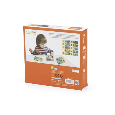 VIGA Puzzle Logiczne ze Zwierzętami Układanka | Pan Piksel