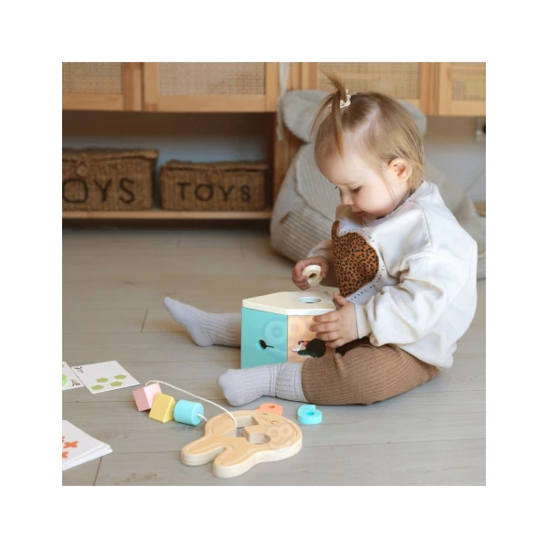 TOOKY TOY Drewniana Gra Zręcznościowa Bierki Zwariowane Patyczki | Pan Piksel
