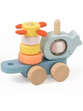 CLASSIC WORLD Montessori Kolejka Ocean Drewniana Układanka | Pan Piksel