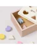 CLASSIC WORLD Układanie Kształtów Sorter Drewniany dla Dzieci 10 el. | Pan Piksel