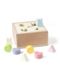 CLASSIC WORLD Układanie Kształtów Sorter Drewniany dla Dzieci 10 el. | Pan Piksel
