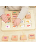 MASTERKIDZ Gra Dopasuj Cienie Łączenie w Pary Rozpoznawanie Przedmiotów Montessori | Pan Piksel