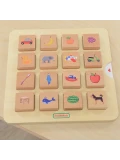 MASTERKIDZ Gra Dopasuj Cienie Łączenie w Pary Rozpoznawanie Przedmiotów Montessori | Pan Piksel