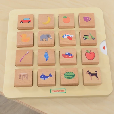 MASTERKIDZ Gra Dopasuj Cienie Łączenie w Pary Rozpoznawanie Przedmiotów Montessori | Pan Piksel