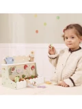TOOKY TOY Puzzle Układanka Montessori Grube Klocki Statek 6 el. | Pan Piksel