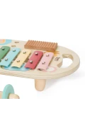 CLASSIC WORLD Zestaw Instrumenty Muzyczne dla Dzieci Cymbałki Bębenek Grzechotka  5 el. | Pan Piksel