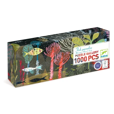 DJECO Puzzle gallery PODWODNY RAJ 1000 elem.