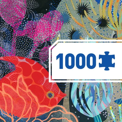 DJECO Puzzle gallery PODWODNY RAJ 1000 elem.