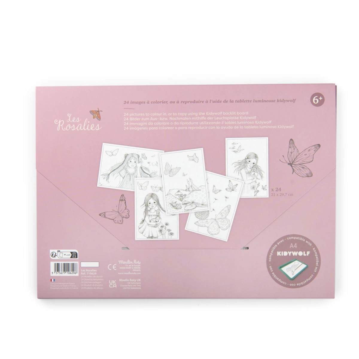 MOULIN ROTY Tablet dodatkowe karty LES ROSALIES