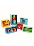DJECO Sorter drewno+filc SOFTISHAPE