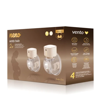 NENO VENTO TWIN 3-fazowy bezprzewodowy laktator elektroniczny
