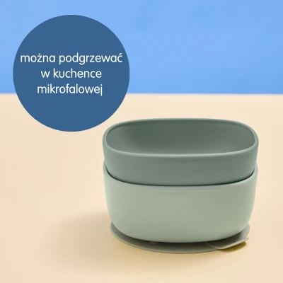 B.BOX Miseczki dla dzieci 2 szt. + 1 silikonowa przyssawka Sage