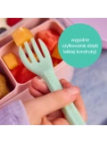 B.BOX Sztućce do lunchboxa z łyżką i widelcem 2 zestawy Twilight
