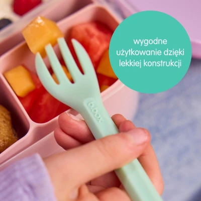B.BOX Sztućce do lunchboxa z łyżką i widelcem 2 zestawy Twilight