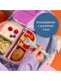 B.BOX Sztućce do lunchboxa z łyżką i widelcem 2 zestawy Twilight
