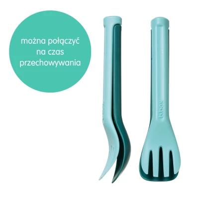 B.BOX Sztućce do lunchboxa z łyżką i widelcem 2 zestawy Twilight