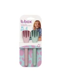 B.BOX Sztućce do lunchboxa z łyżką i widelcem 2 zestawy Twilight