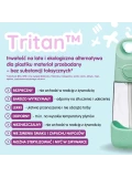 B.BOX Zestaw Hydro Team butelka termiczna 690 ml Spearmint + butelka na wodę ze słomką tritanowa 450 ml Spearmint b.box