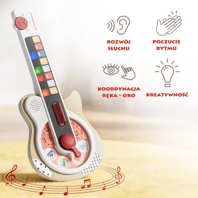 TOPBRIGHT Gitara interaktywna dla dzieci 18m+
