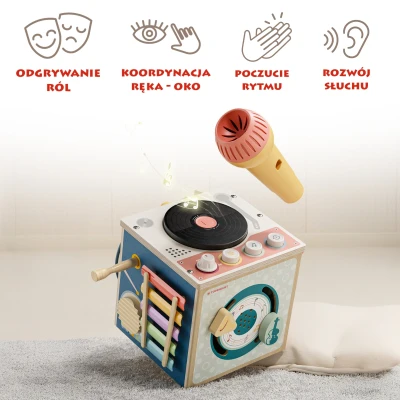 TOPBRIGHT Muzyczna kostka dla malucha 18m+