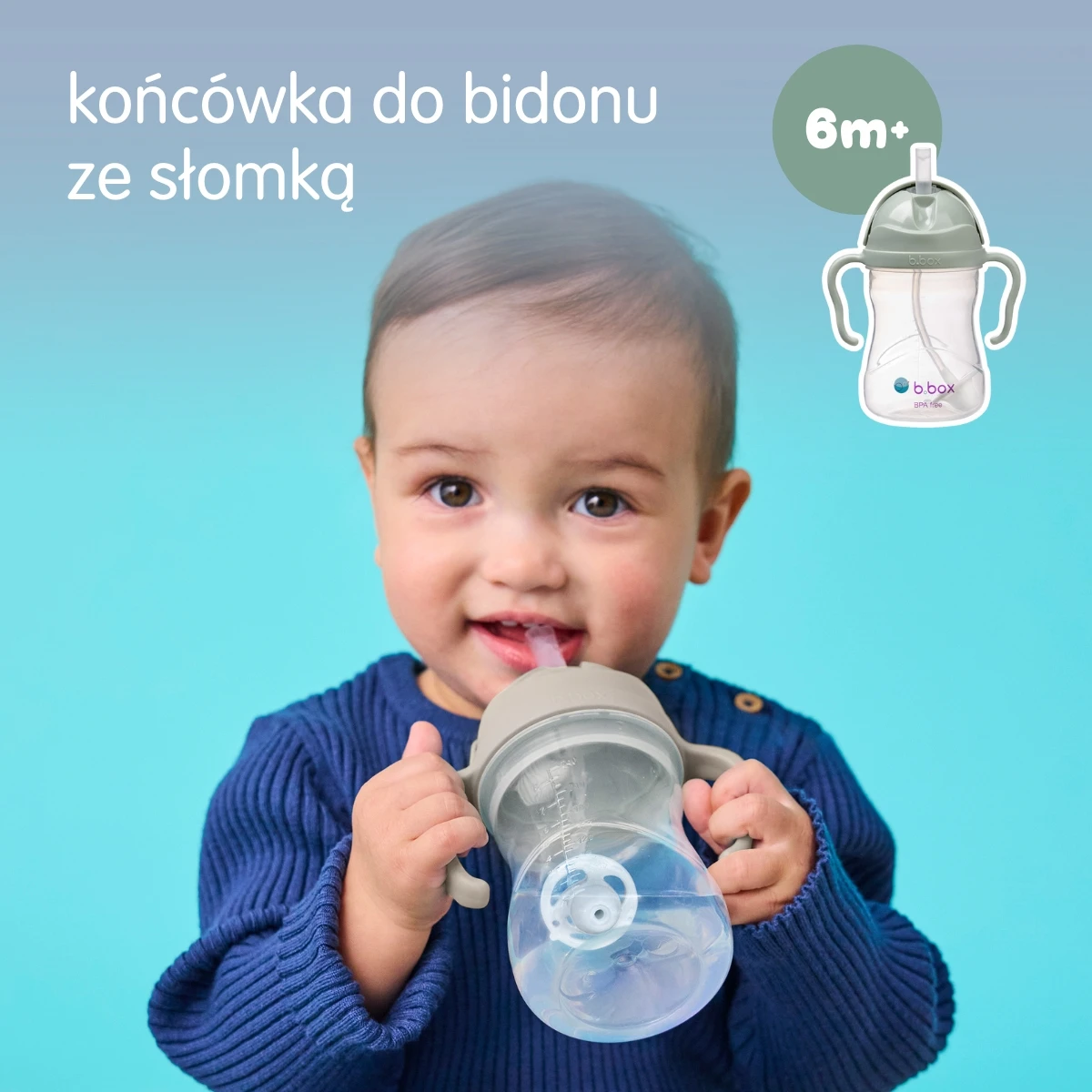 B.BOX Kubek 3w1 zestaw 240 ml Ocean