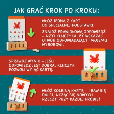 TOPBRIGHT Logiczne łamigłówki gra edukacyjna poziom podst.