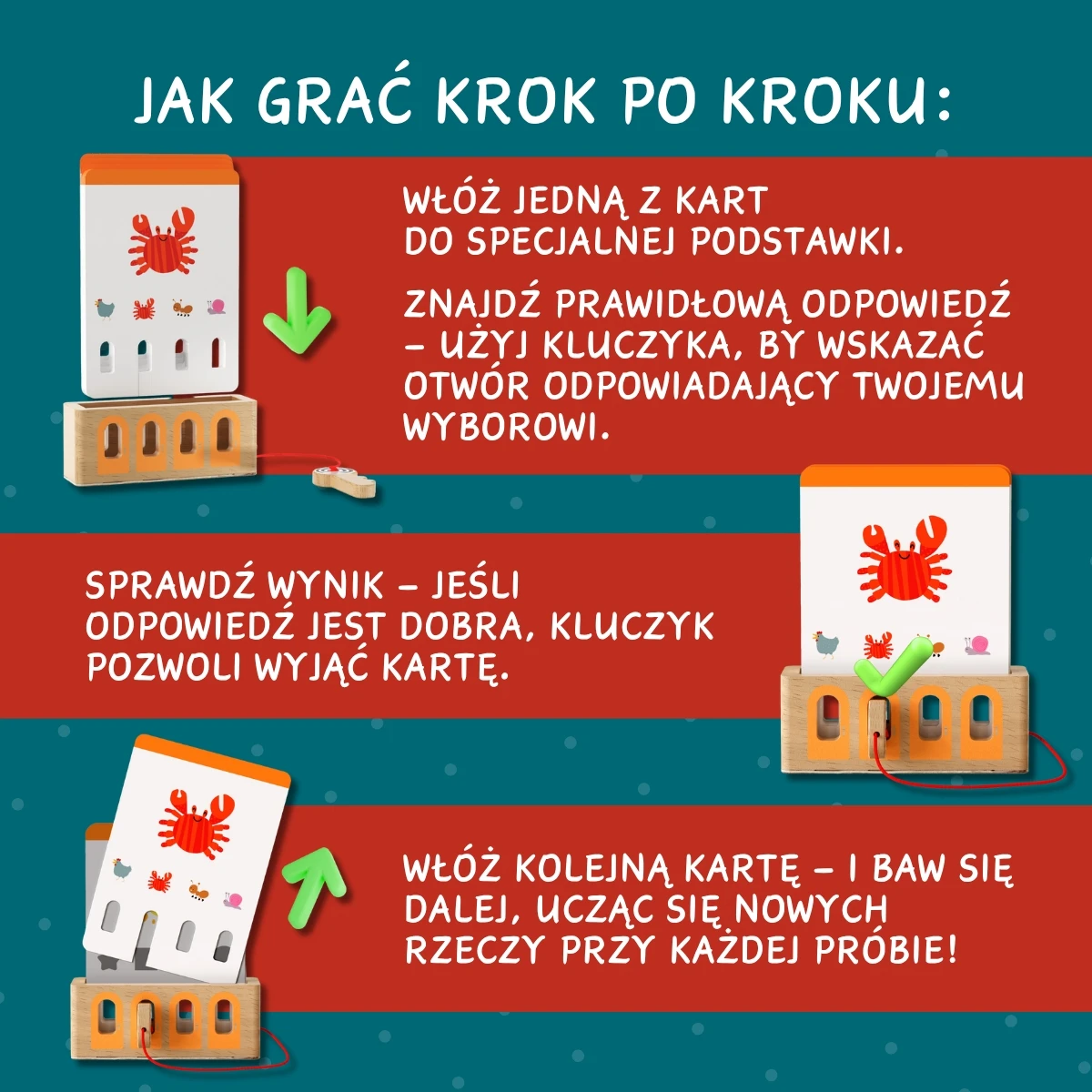 TOPBRIGHT Logiczne łamigłówki gra edukacyjna poziom podst.