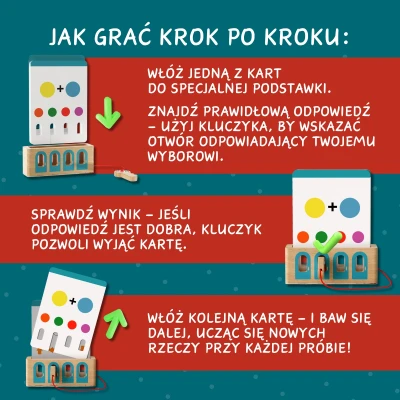 TOPBRIGHT Logiczne łamigłówki gra edukacyjna poziom ekspert