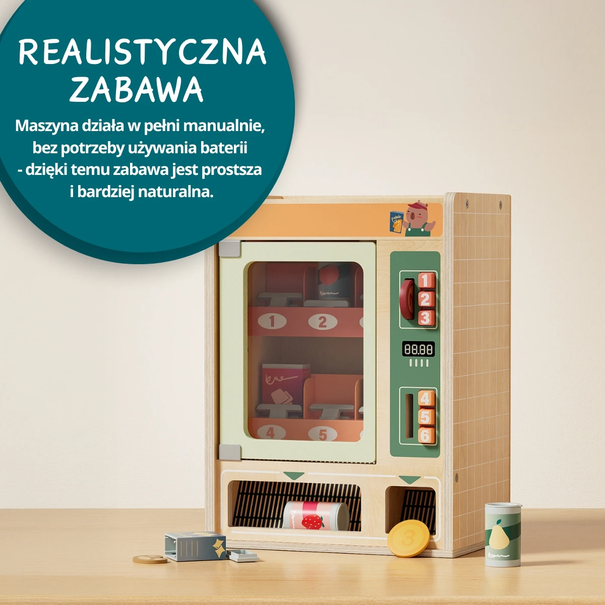 TOPBRIGHT Zabawkowy automat sprzedający Shop&Go 36m+