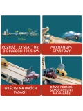 TOPBRIGHT Transporter samochodów i tor wyścigowy 2w1 36m+