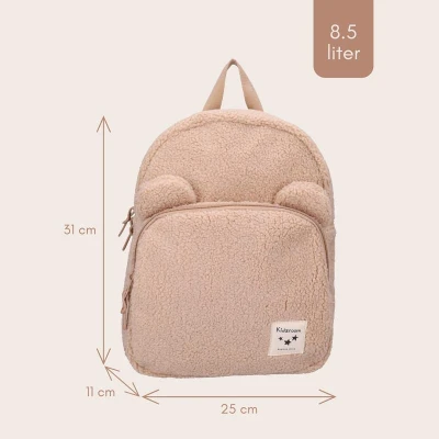 KIDZROOM Plecak dla dzieci Beary Excited Beige