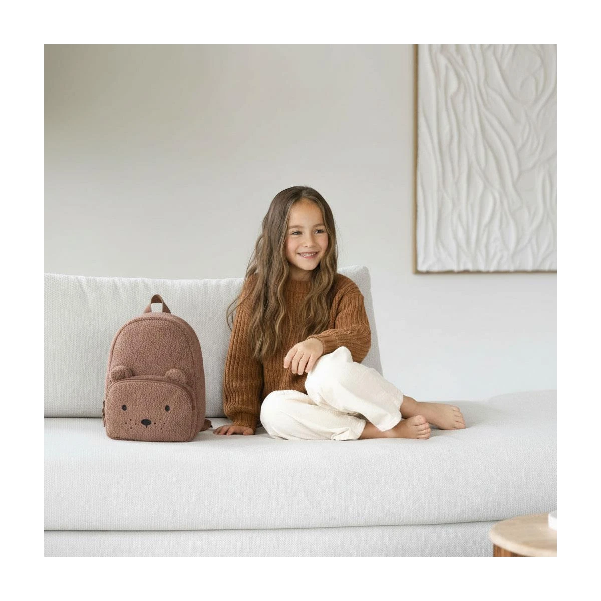 KIDZROOM Plecak dla dzieci Comfort FriendsTeddy Bear brown