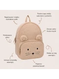 KIDZROOM Plecak dla dzieci Comfort Friends Mouse beige
