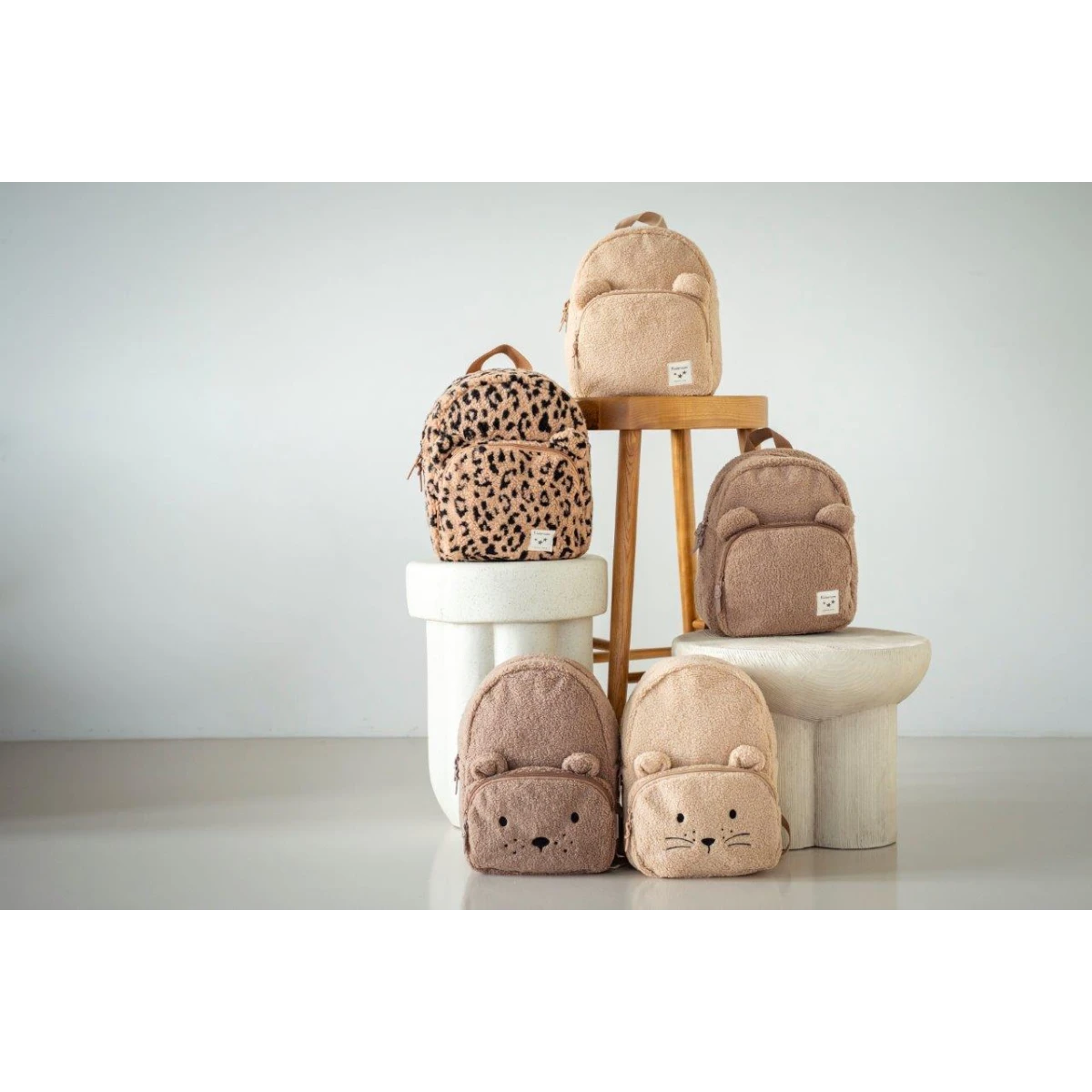 KIDZROOM Plecak dla dzieci Comfort FriendsTeddy Bear brown